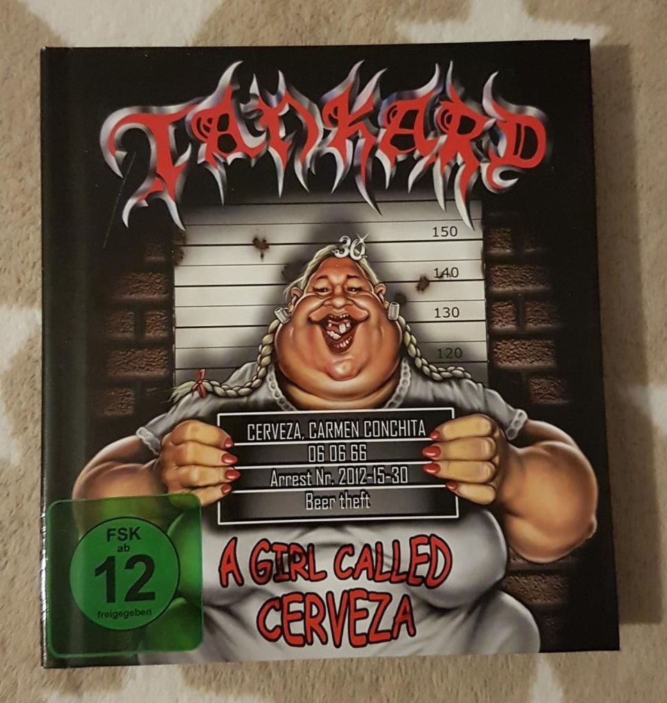 Tankard - A Girl Called Cerveza Ltd CD+DVD