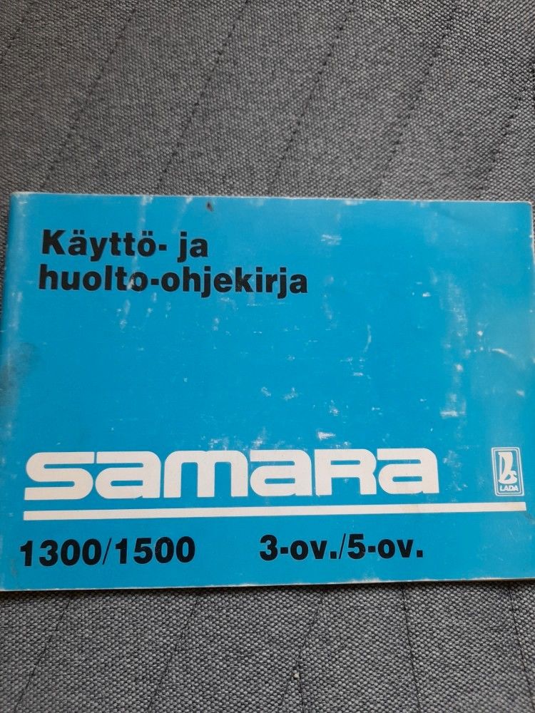 Lada Samara Käyttöohjekirja