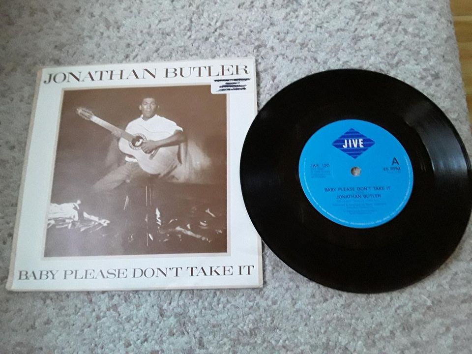 Jonathan Butler 7" Baby please don't take it