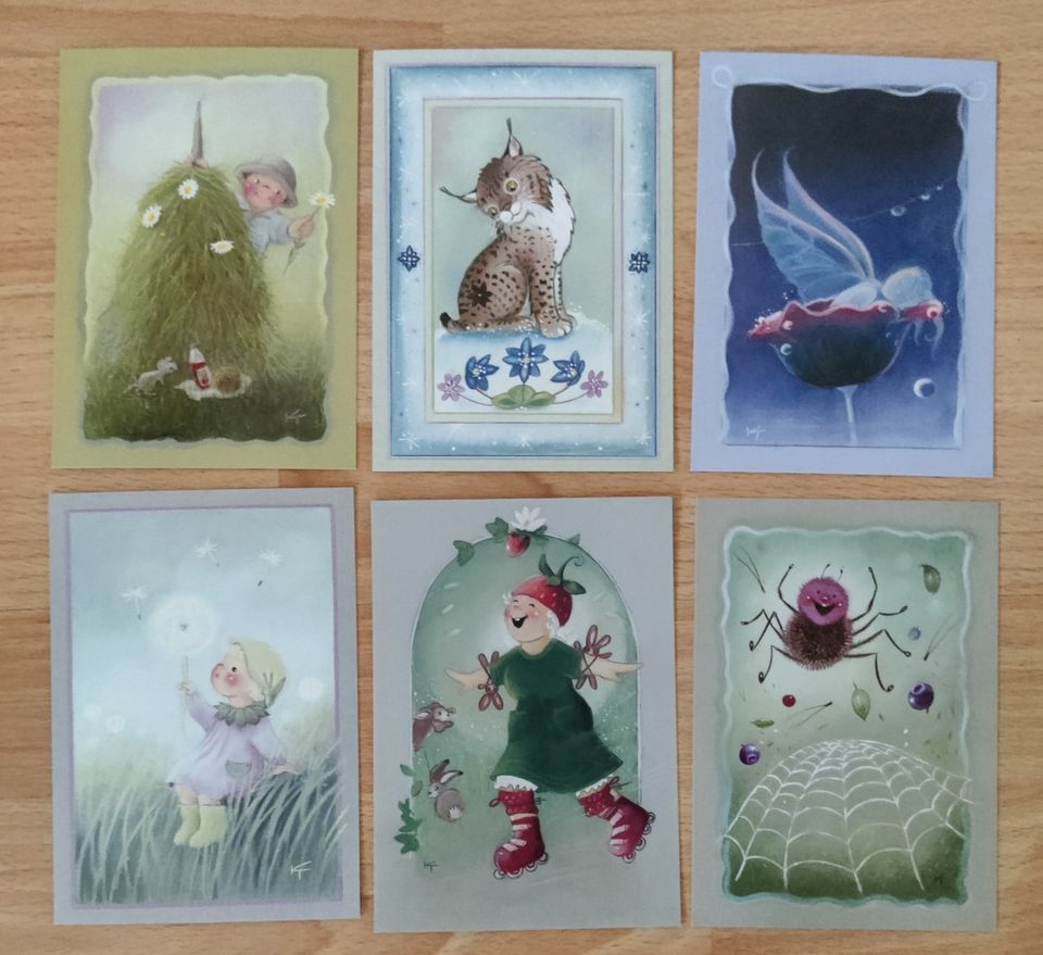 Kaarina Toivanen, postikortteja 16
