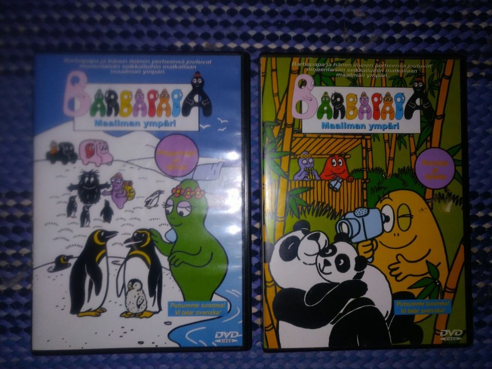 Barbapapa DVD-levyt