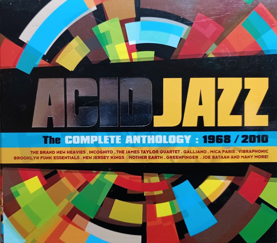 ACIDJAZZ The Complete Anthology:1968/2010 3-CD set