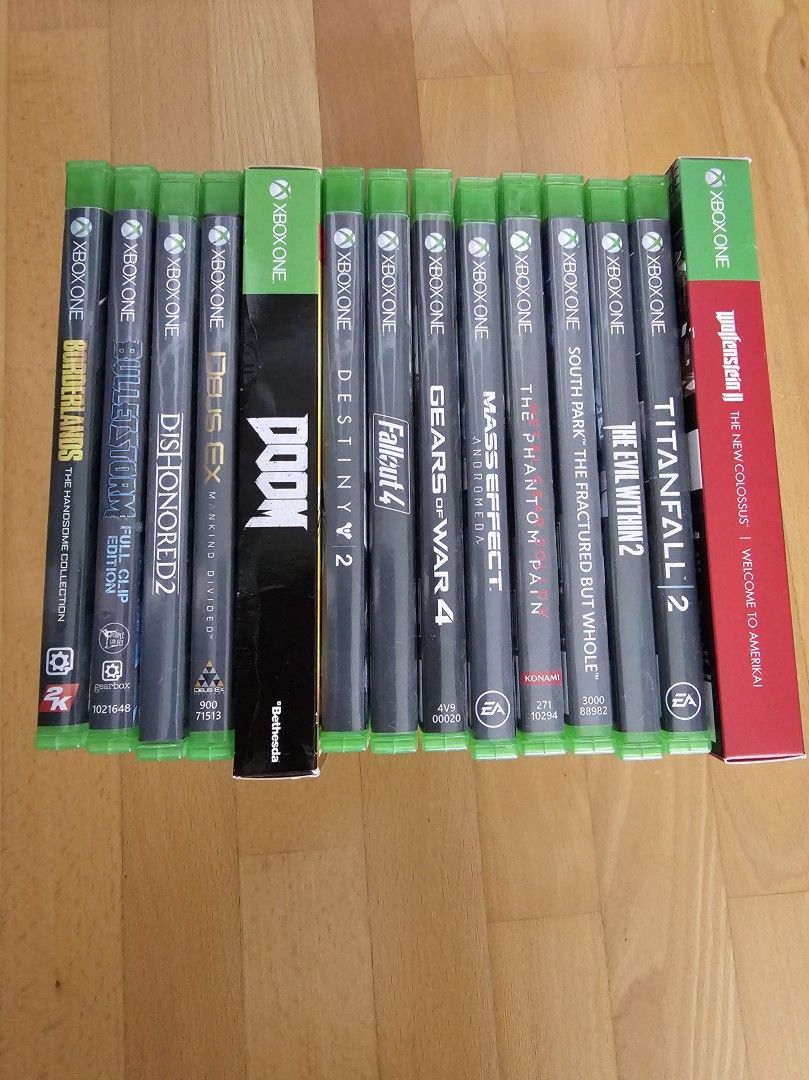 Lajitelma Xbox one pelejä