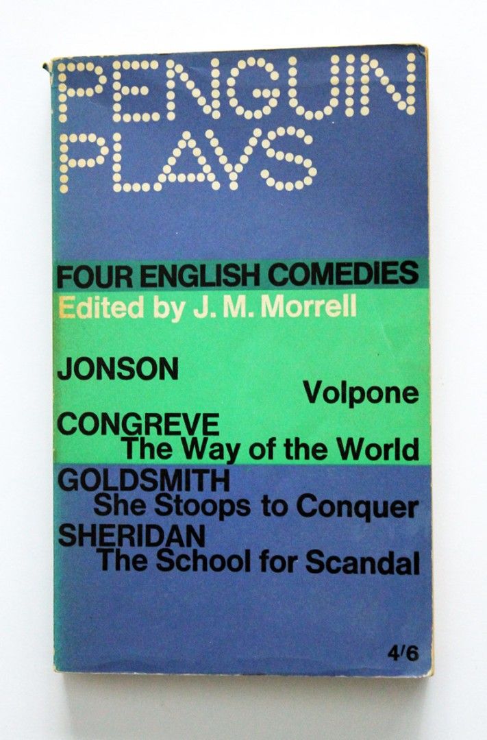 Four English Comedies (Penguin Plays)