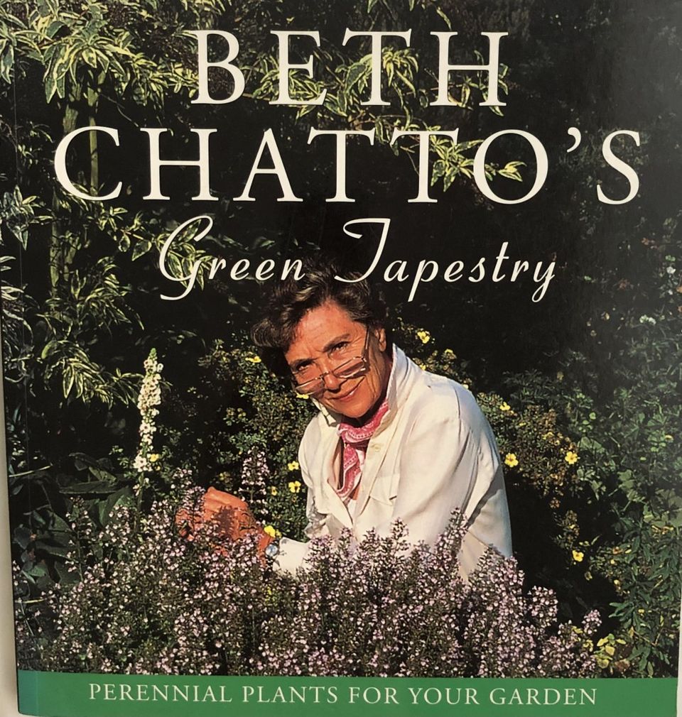 Beth Chattos GREEN TAPESTRY puutarhakirja