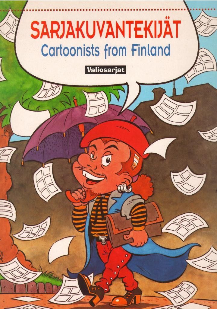 Kirja US 125 Cartoonists From Finland, Henkilöt
