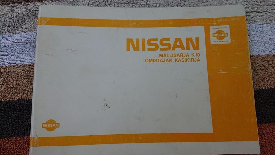 Nissan K10 - Omistajan käsikirja