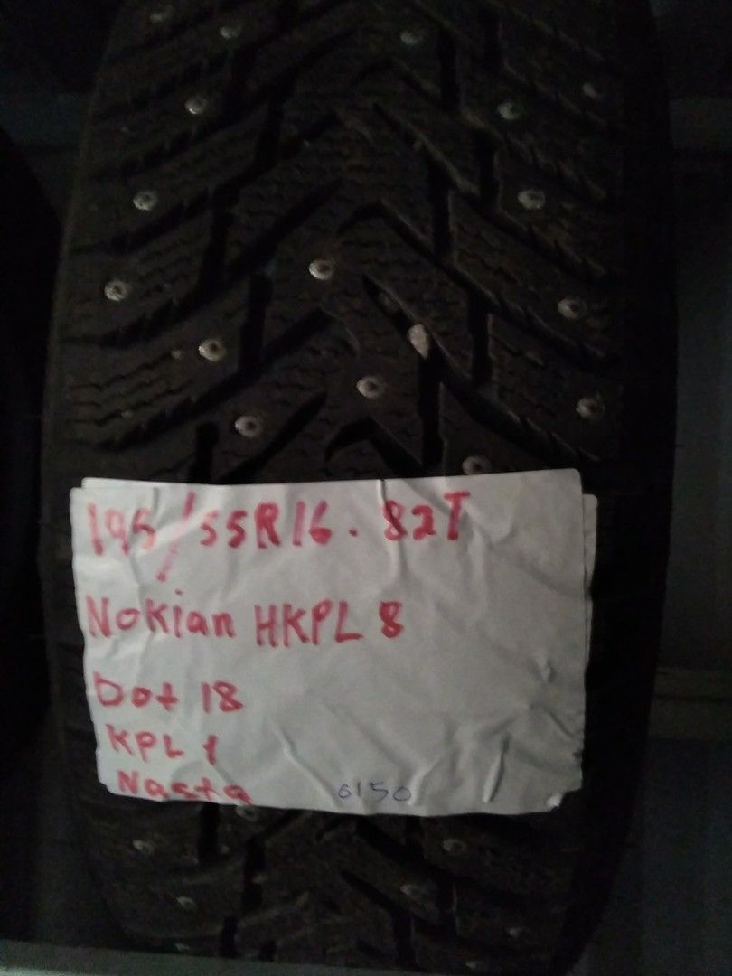 Nastarengas 195/55 R16 nokian hkpl 8 1kpl