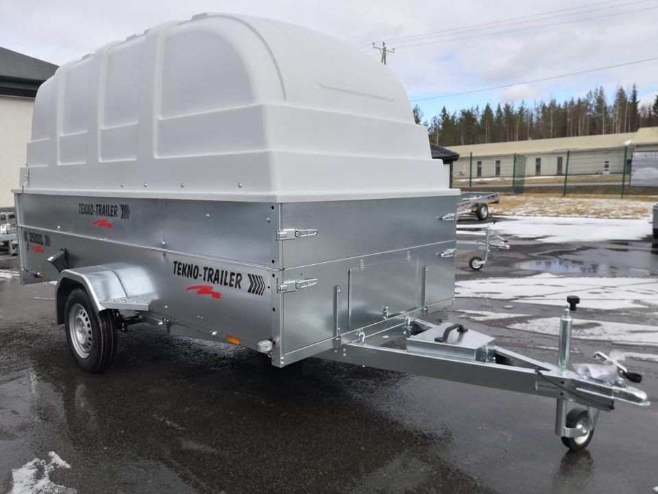 Uusi Tekno-Trailer 3500L-S kuomukärry lava 352x150