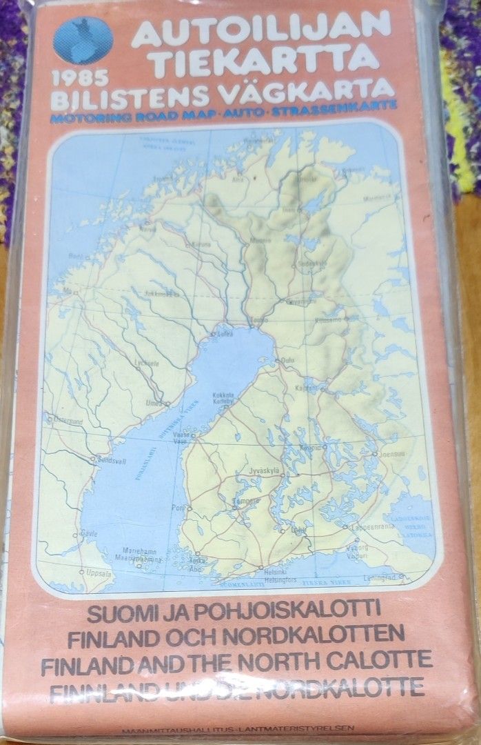 1985 tie kartta