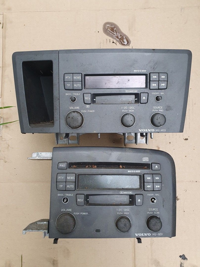 V70 ja S80 orkkis radio