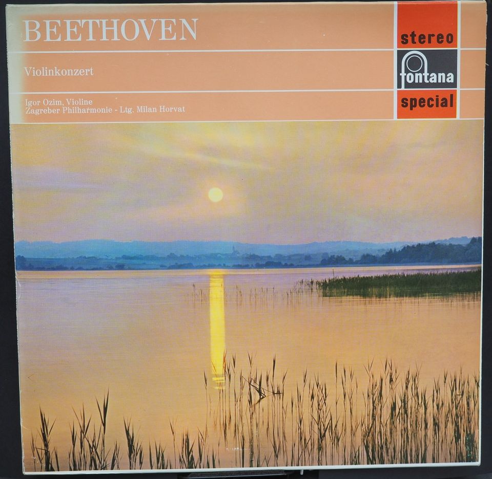 Beethoven Violin Concerto Ozim Horvat LP