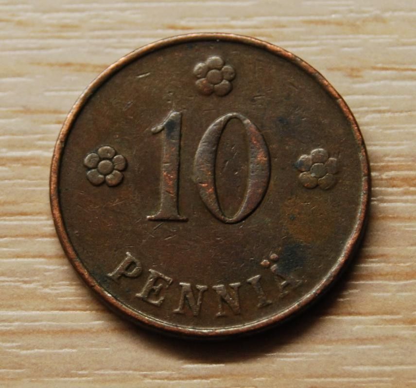 Suomi,10 Penniä 1921