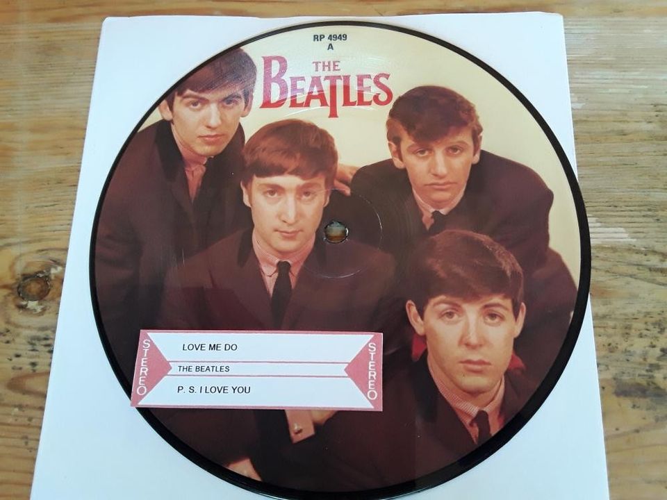 The Beatles 7" Kuvalevy