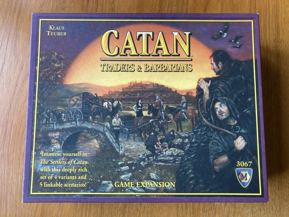 Catan: Traders & Barbarians game expansion (ENG)
