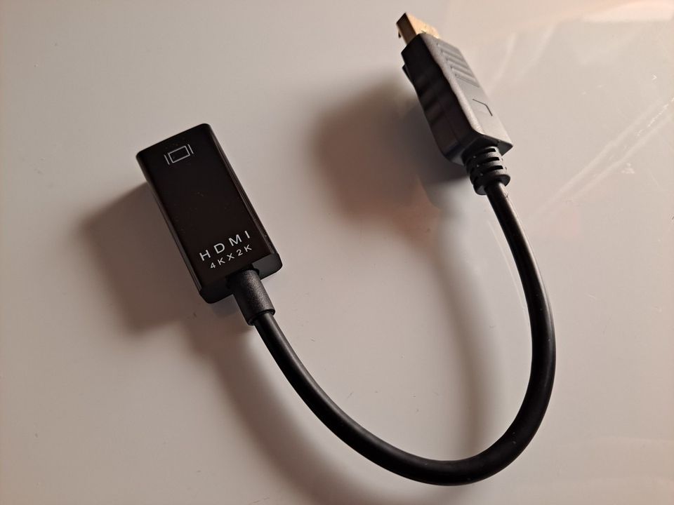 4K 1080P DisplayPort HDMI adapteri