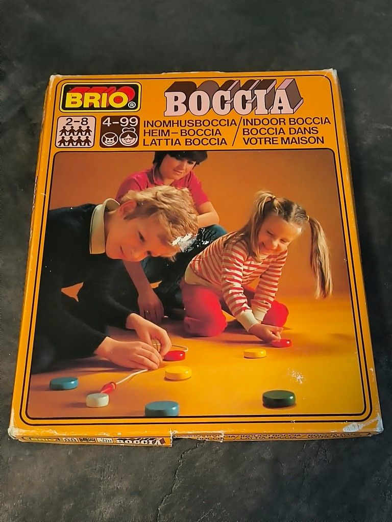 Boccia peli (Brio 1980-luku)