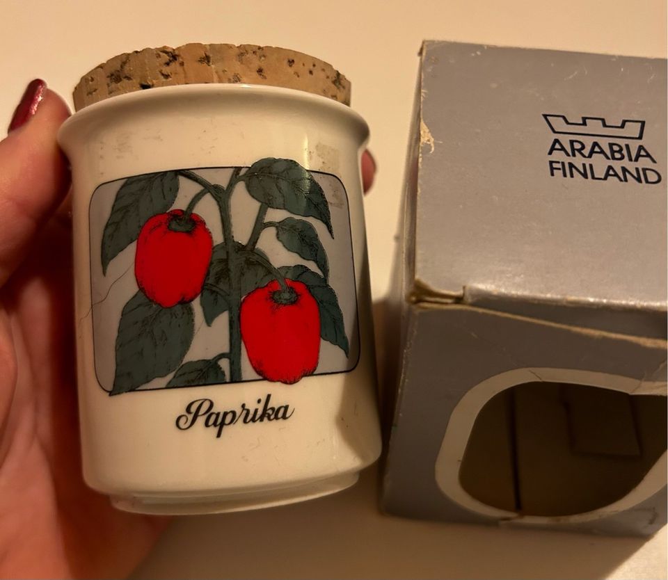 Arabia maustepurkki Paprika