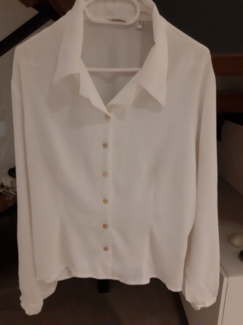 Mexx valkoinen paitapusero koko 44