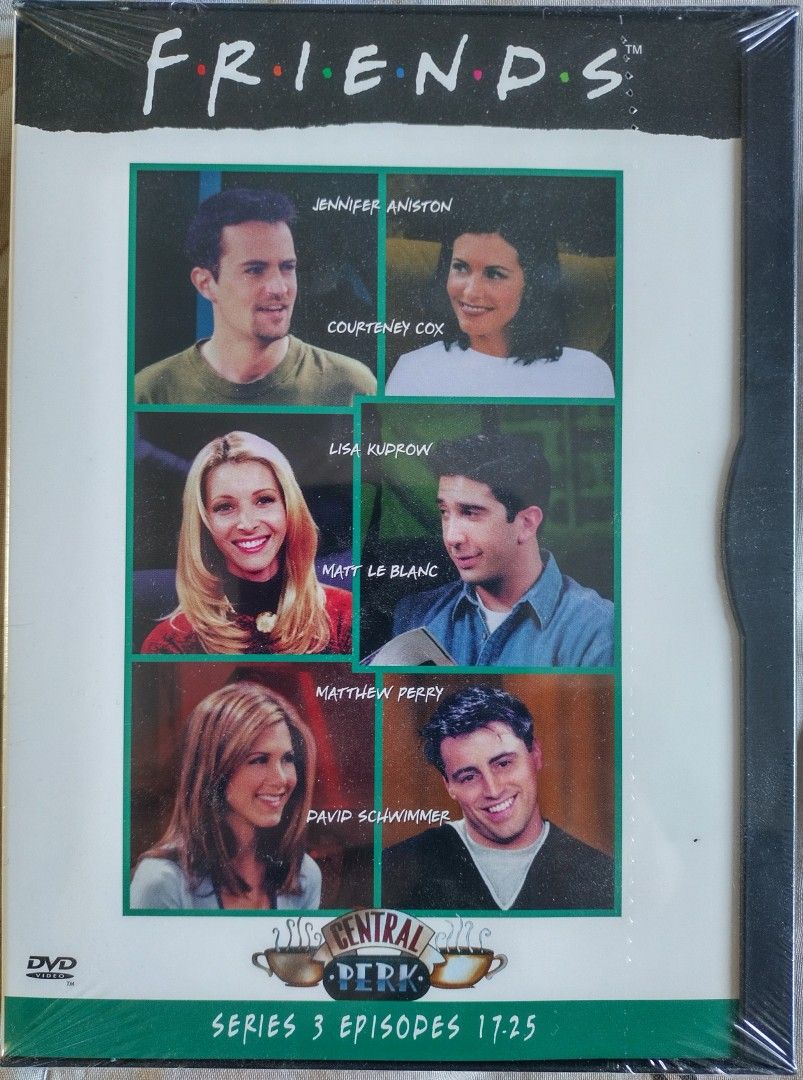 Friends DVD kausi 3 jaksot 17-25