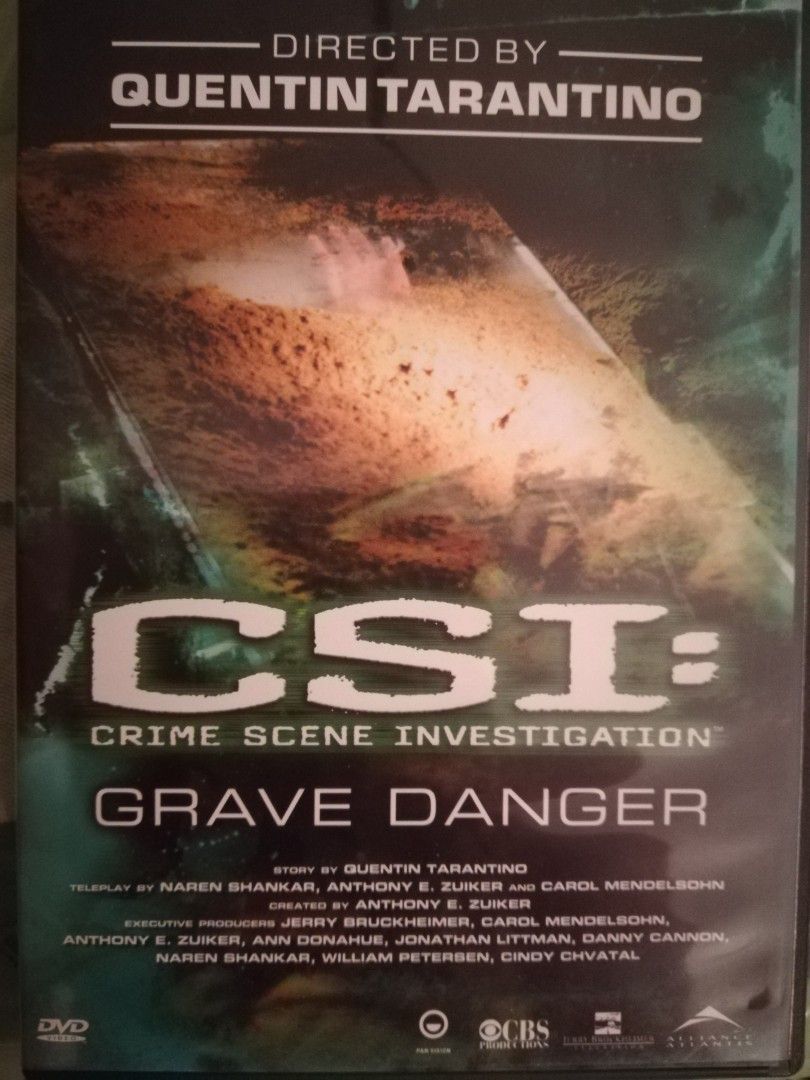 Grave Danger CSI DVD