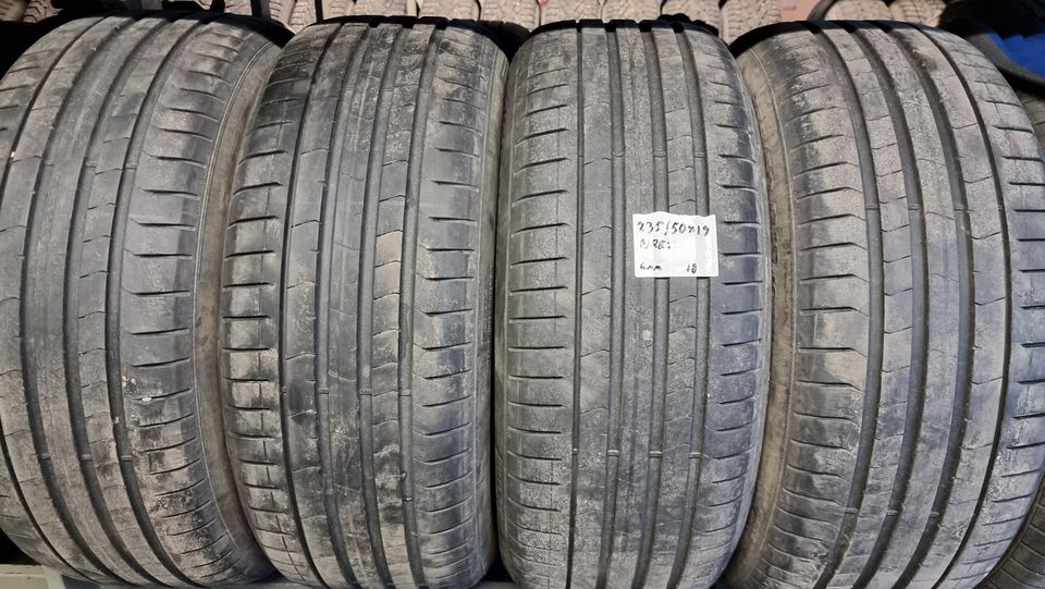 4kpl 235/50R19 Pirelli kesärenkaat