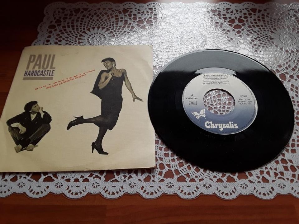 Paul Hardcastle 7" Don't waste my time