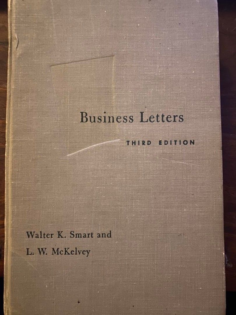 Business Letters Smart & McKelvey