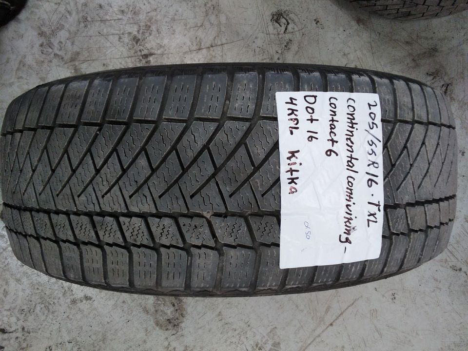 Kitkarenkaat 205/55R16 Continental ContiViking 6