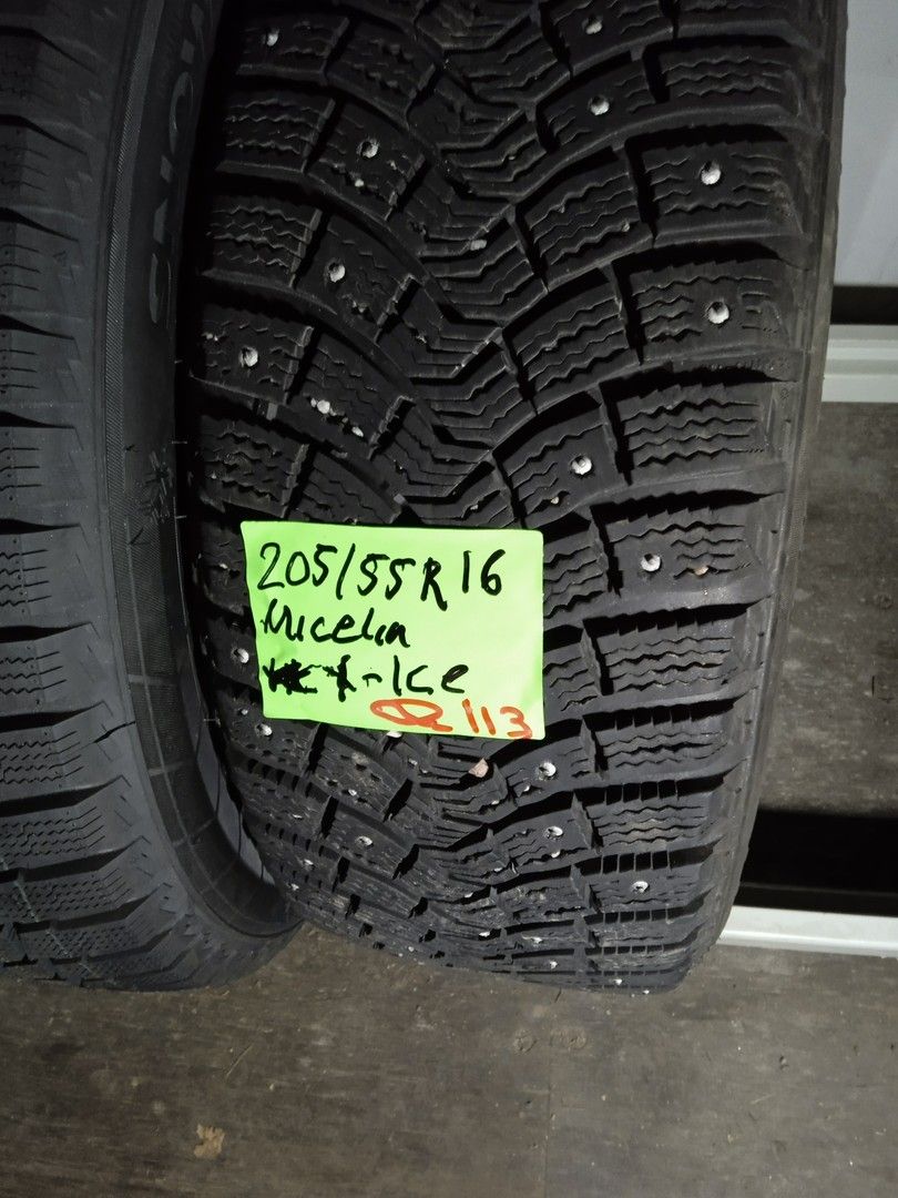 205/55R16 nastarenkaat Michelin x ice north 1 kpl