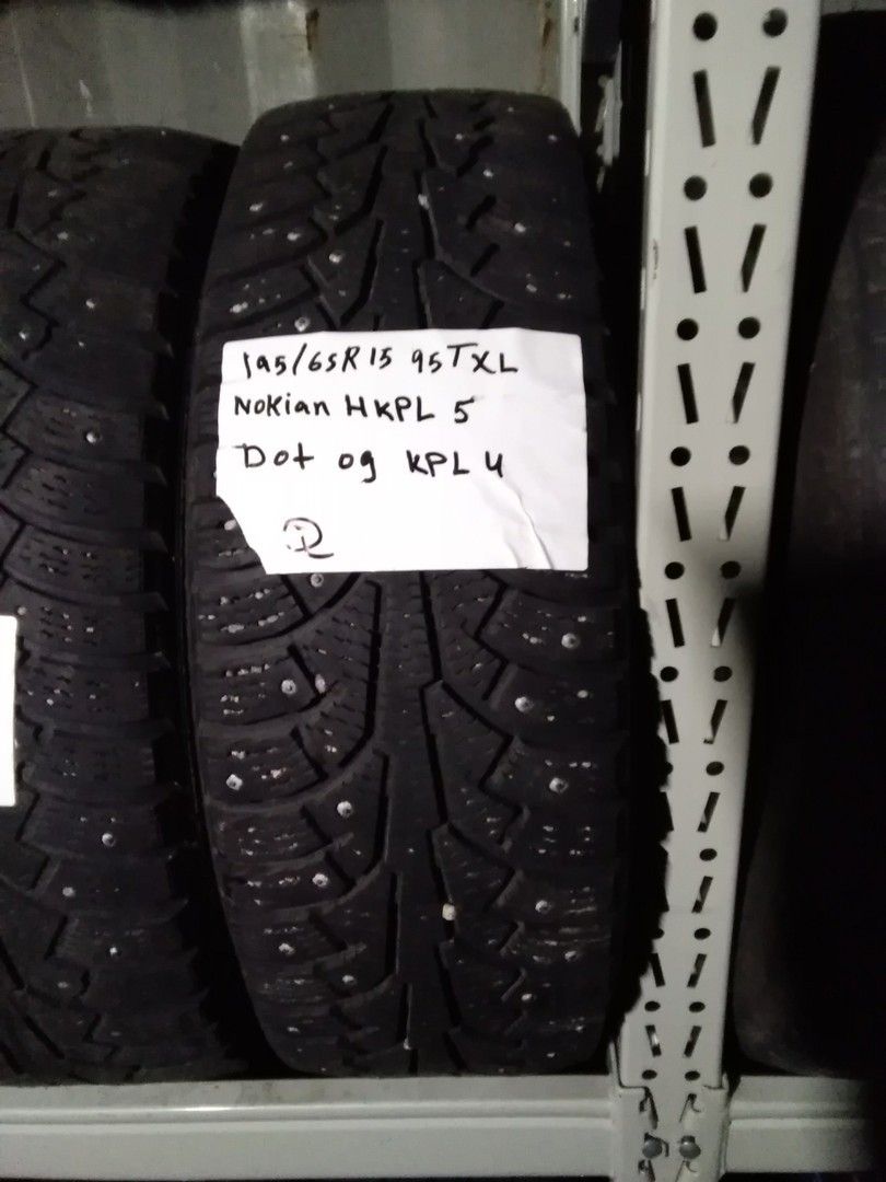 Nastarenkaat 195/65R15 95TXL Nokian Hkpl5 4kpl