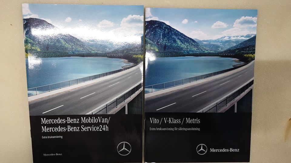MB Vito W447 original manual på svenska