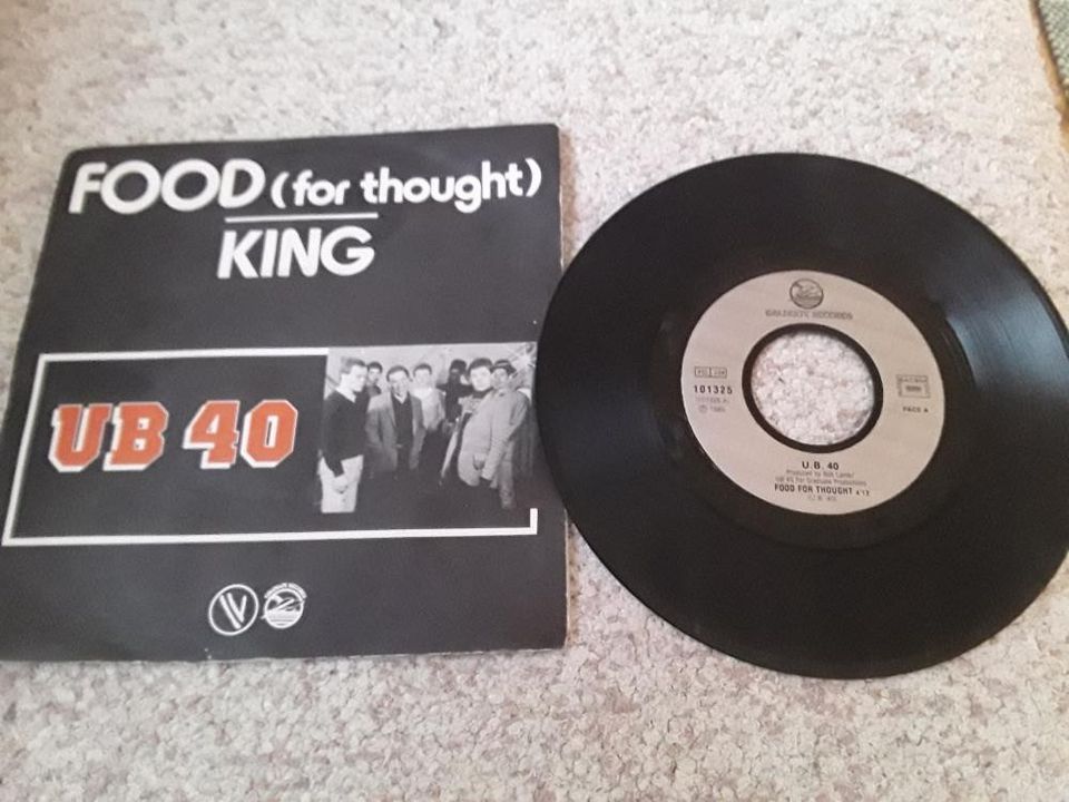 UB 40 7" Food for thought / King