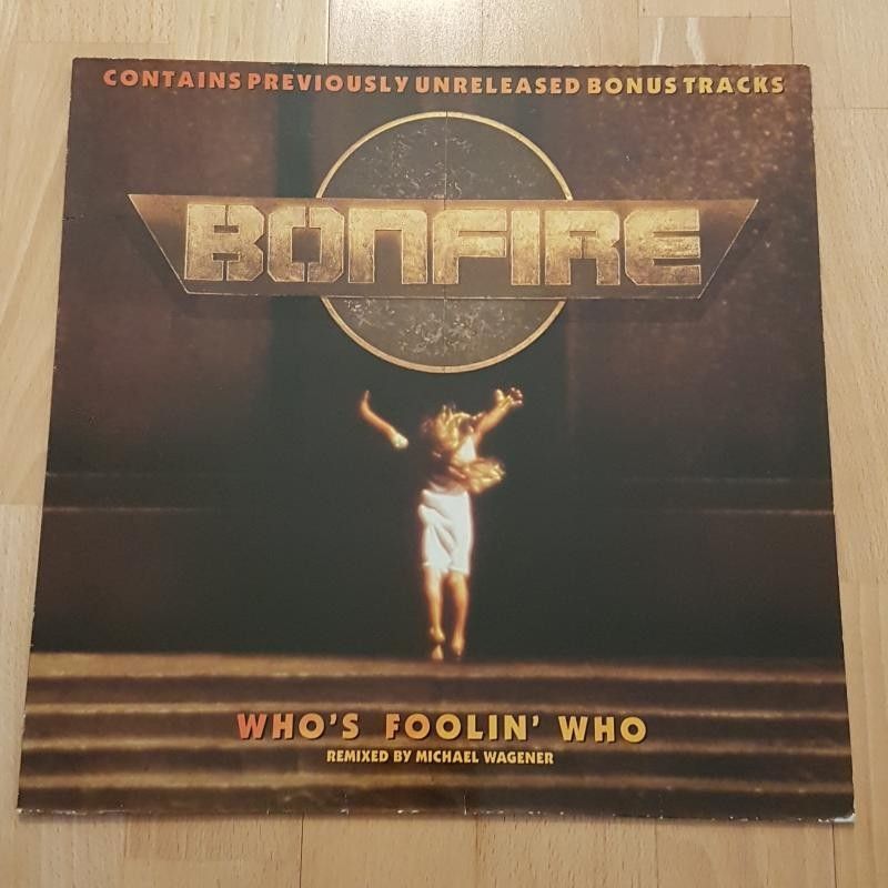 Bonfire - Who's Foolin' Who 12" (EX- kunto)