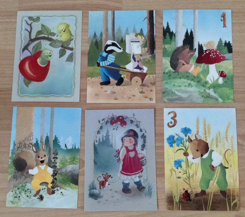 Kaarina Toivanen, postikortteja 4