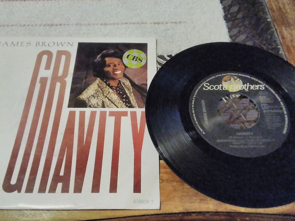 James Brown 7" Gravity / Gravity (Dub)