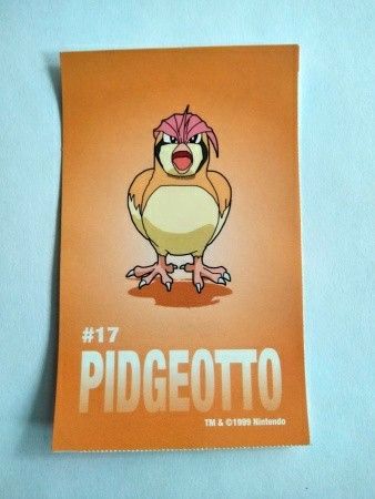 Pokemon tarra Pidgetto