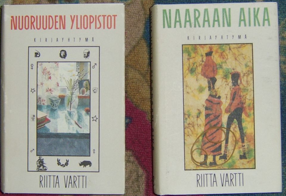 Riitta Vartti -romaaneja