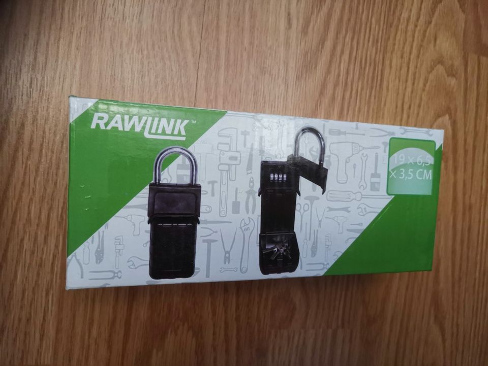 Uusi Rawlink avainpiilo/-rasia yhdistelmälukolla