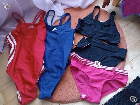 Uusia: Kenzo mekko, Adidas uimapuku, bikinit 140 c