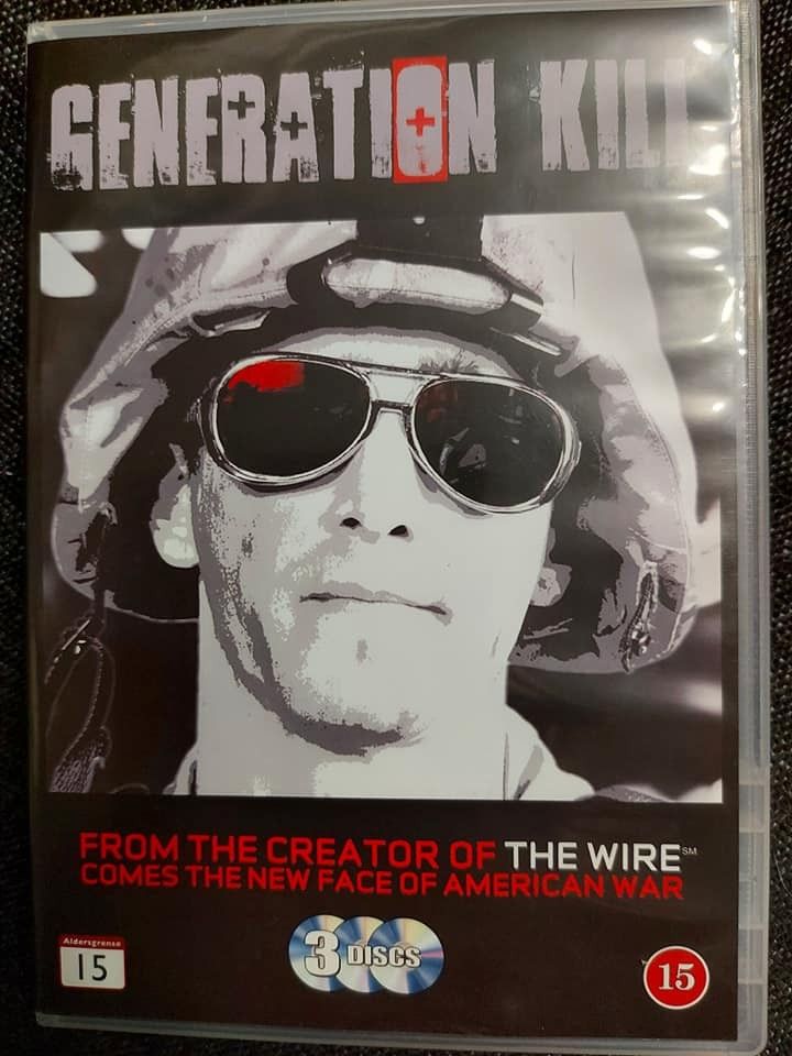 Generation kill-minisarja dvd