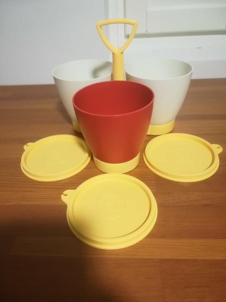 Tupperware Trio