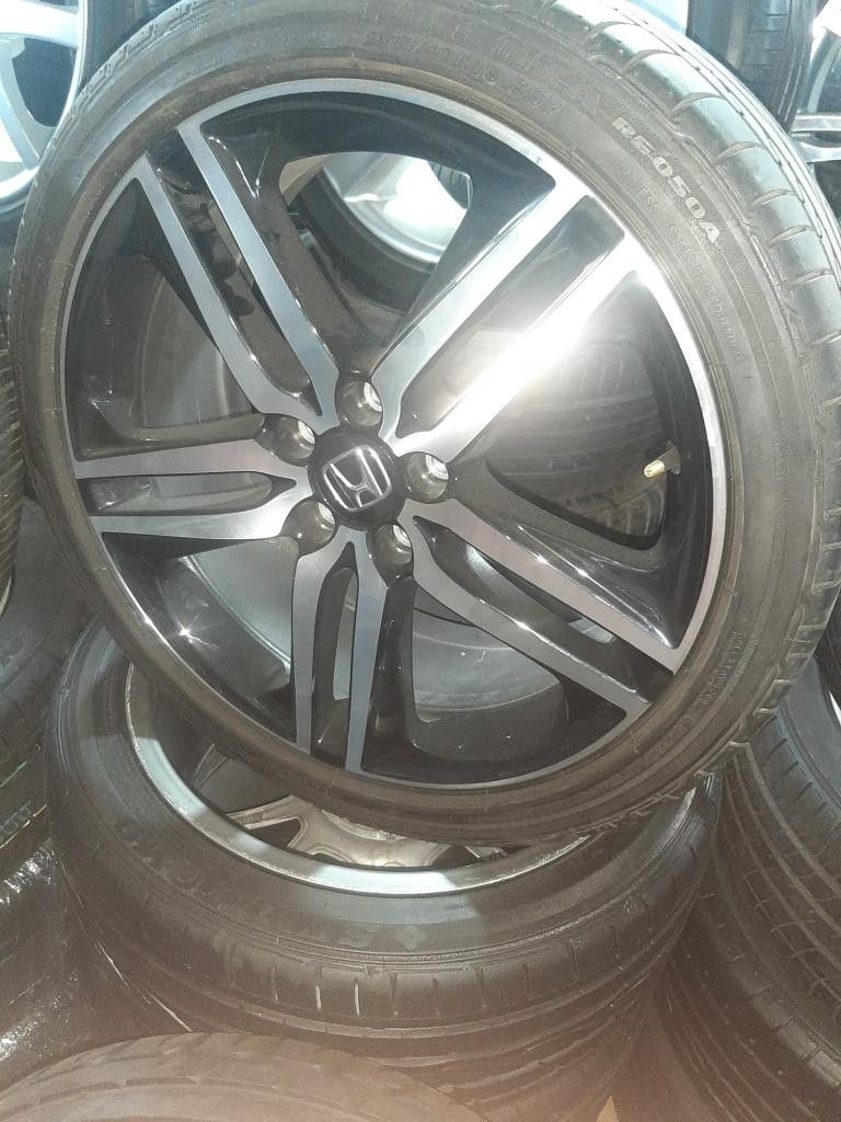 Honda R19 5x114.3 kaytetyt + 225/40R19 Bridgestone