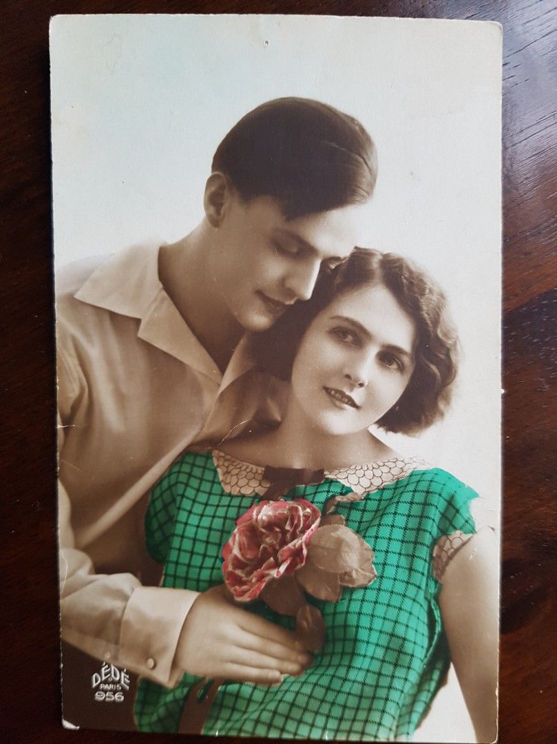 Antiikkinen DeDe postikortti 20-luku