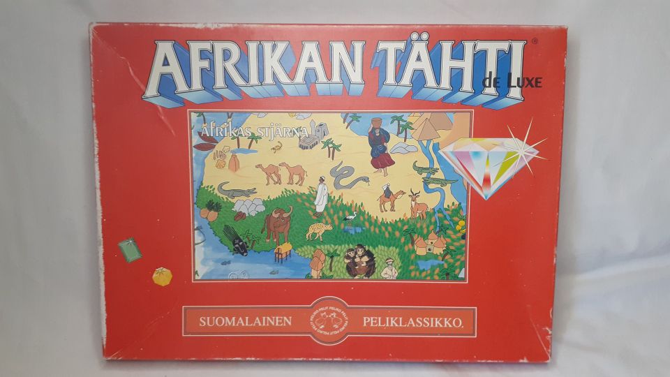 Afrikan Tähti De Luxe Deluxe peli lautapeli