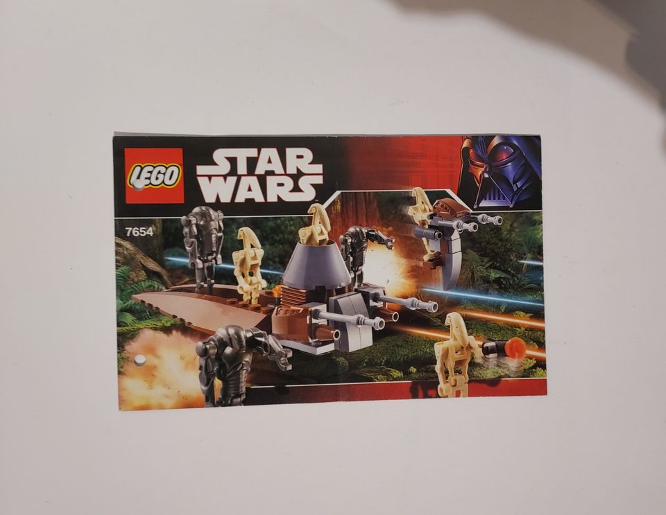 Lego Star Wars 7654 ohjeet