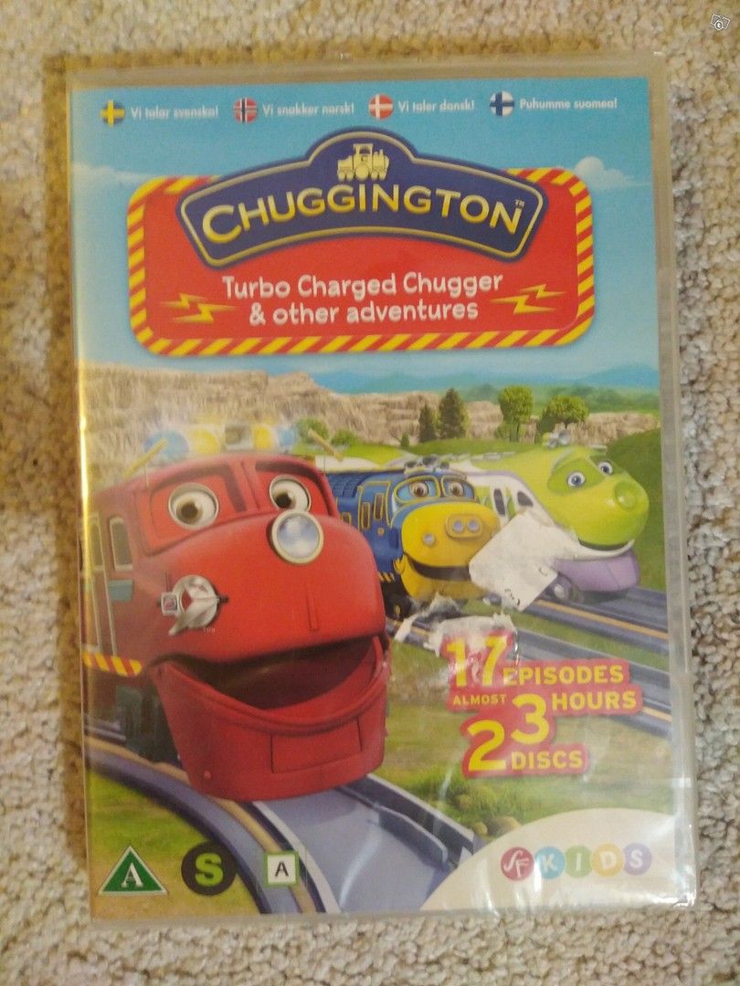 Chuggington uusi kahden dvd:n boxi, Imatra/posti