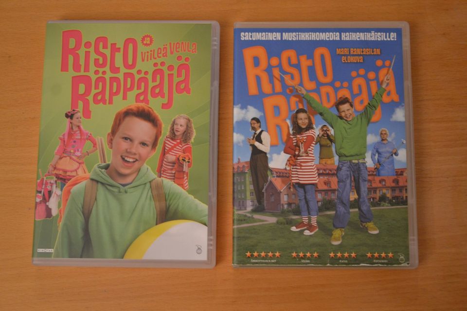 Risto Räppääjä dvd