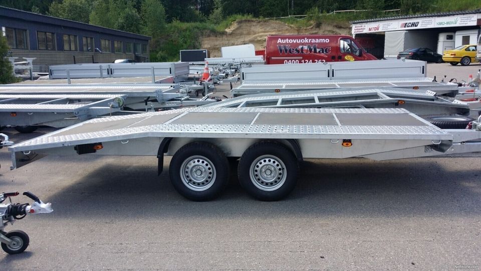 Jupiter Traileri 5x2 3500kg Täytteellä