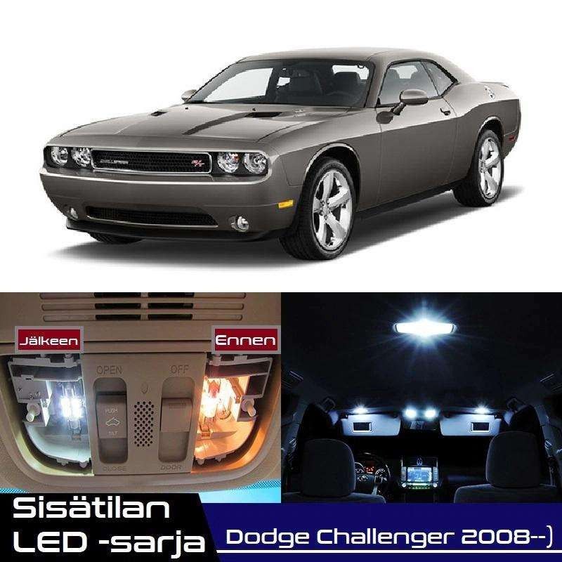 Dodge Challenger Sisätilan LED -muutossarja 6000K